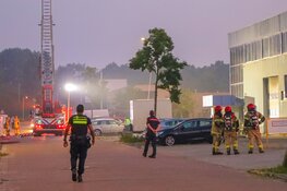 Brand in bedrijfspand Visseringweg