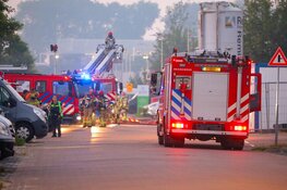 Brand in bedrijfspand Visseringweg
