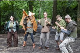 Het Kleine Theater deze zomer in het Amsterdamse Bostheater met vernieuwde Robin Hood
