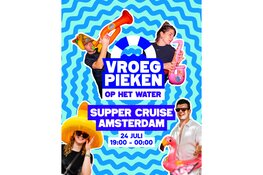 Vroeg Pieken op het water bij Supper Cruise in Amsterdam