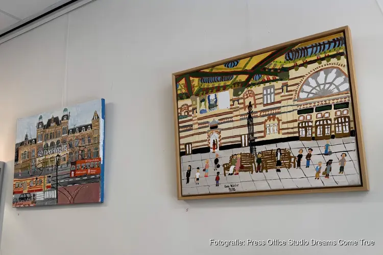 Werk kunstenaars Special Arts in d’Oude Stadt