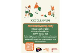 Vrijwilligers gezocht voor World Cleanup Day op 20 september in Amsterdam-Noord