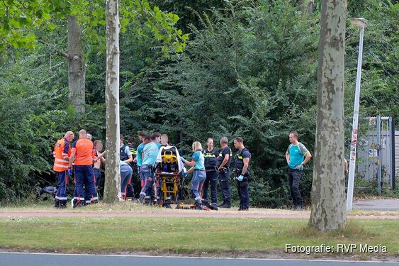 Gewonde na steekpartij op de Contactweg in Amsterdam