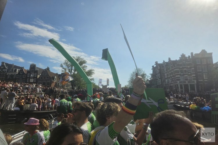 Canal Pride in Amsterdam verloopt zonder grote incidenten