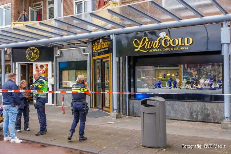 Gewapende overval op juwelier in Amsterdam