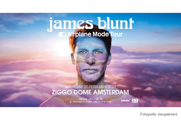 James Blunt naar Ziggo Dome met nieuw album Airplane Mode