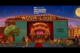 Het Amsterdamse Winterterras strijkt neer op NDSM-werf in Amsterdam-Noord