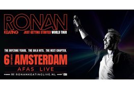 Ronan Keating met Just Getting Started World Tour naar AFAS Live in Amsterdam