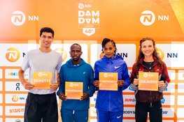 Topatleten klaar voor recordjacht tijdens 40e NN Dam tot Damloop