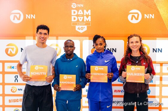 Topatleten klaar voor recordjacht tijdens 40e NN Dam tot Damloop