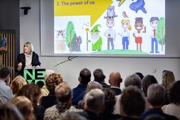 Mary Flanagan pleit tijdens Technologierede bij NEMO Science Museum voor spel, verbeelding en ontmoeting.