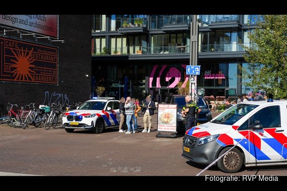 Hulpdiensten massaal uitgerukt na schietpartij aan NDSM-kade in Amsterdam