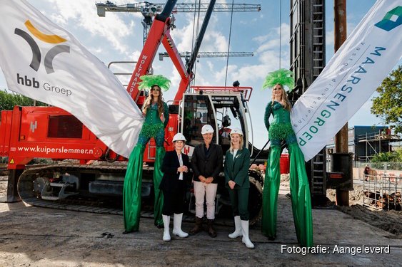 Start bouw STELT Amsterdam: 186 woningen voor nieuw Sloterdijk