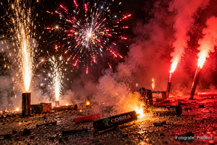 342 kilo vuurwerk van de straat gehaald in Amsterdam