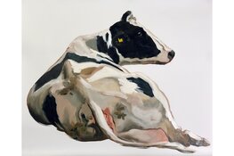 Koeien, schapen en paarden bij Galerie Mokum in Amsterdam