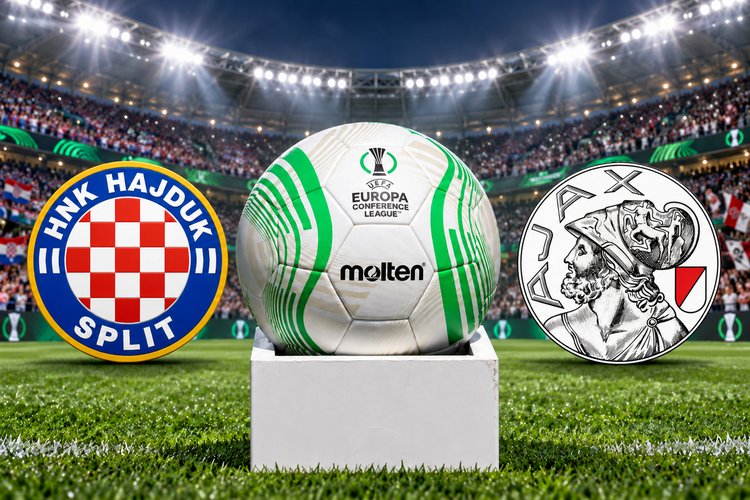 Slordig Ajax opent Conference League met nederlaag in Split