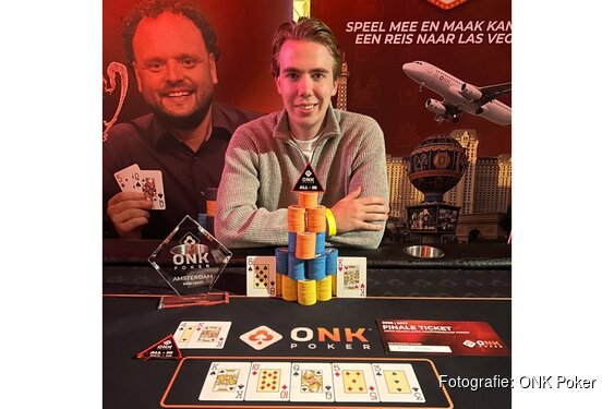 Kasper Bleeker uit Amsterdam kwalificeert zich voor de finale!