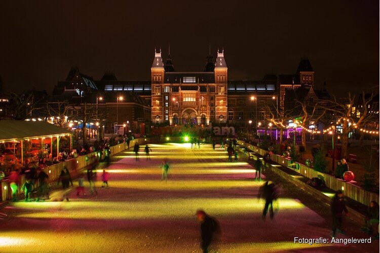 Iconische Schaatsbaan Museumplein keert terug naar het culturele hart van Amsterdam