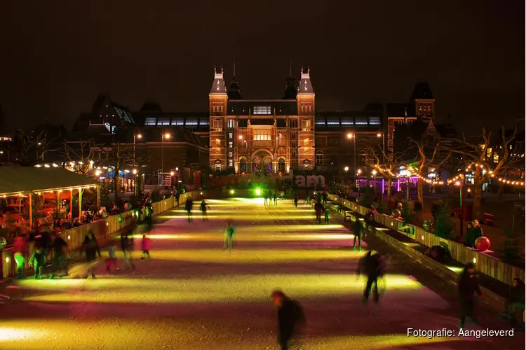 Iconische Schaatsbaan Museumplein keert terug naar het culturele hart van Amsterdam