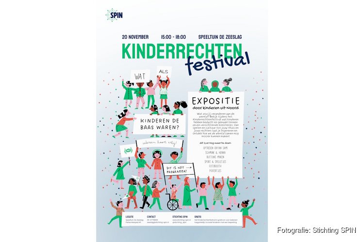 Als kinderen de baas waren: Kinderrechtenfestival 2026 in Amsterdam-Noord