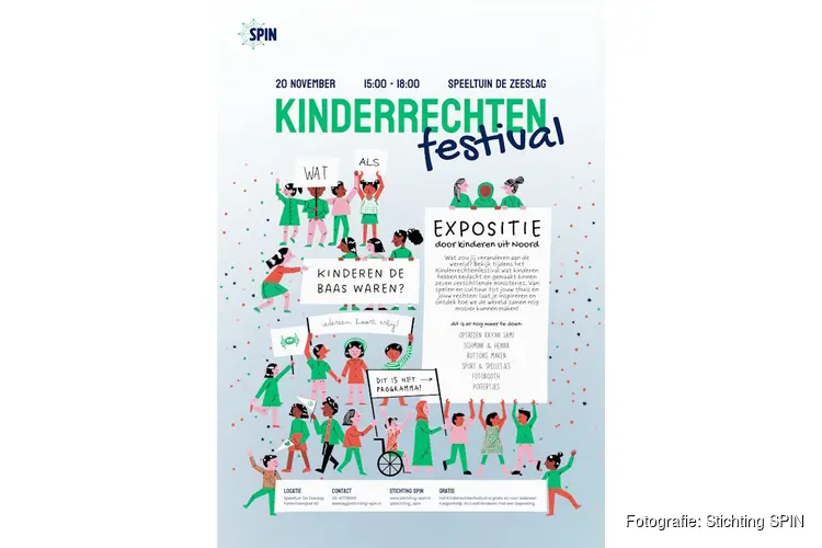 Als kinderen de baas waren: Kinderrechtenfestival 2026 in Amsterdam-Noord